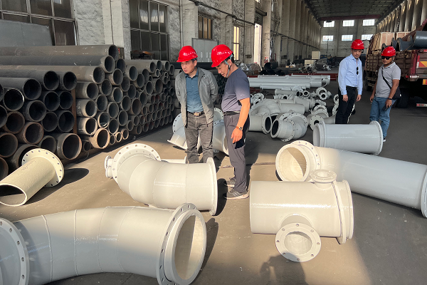 電廠專用陶瓷耐磨彎頭